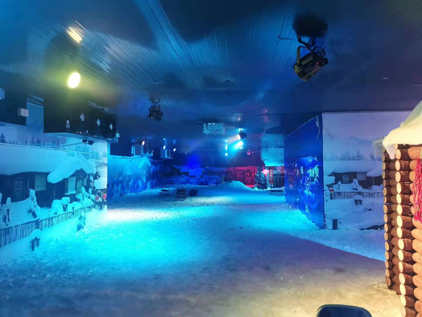 滑雪場(chǎng)，室內(nèi)冰雪世界冷庫歡樂谷建造